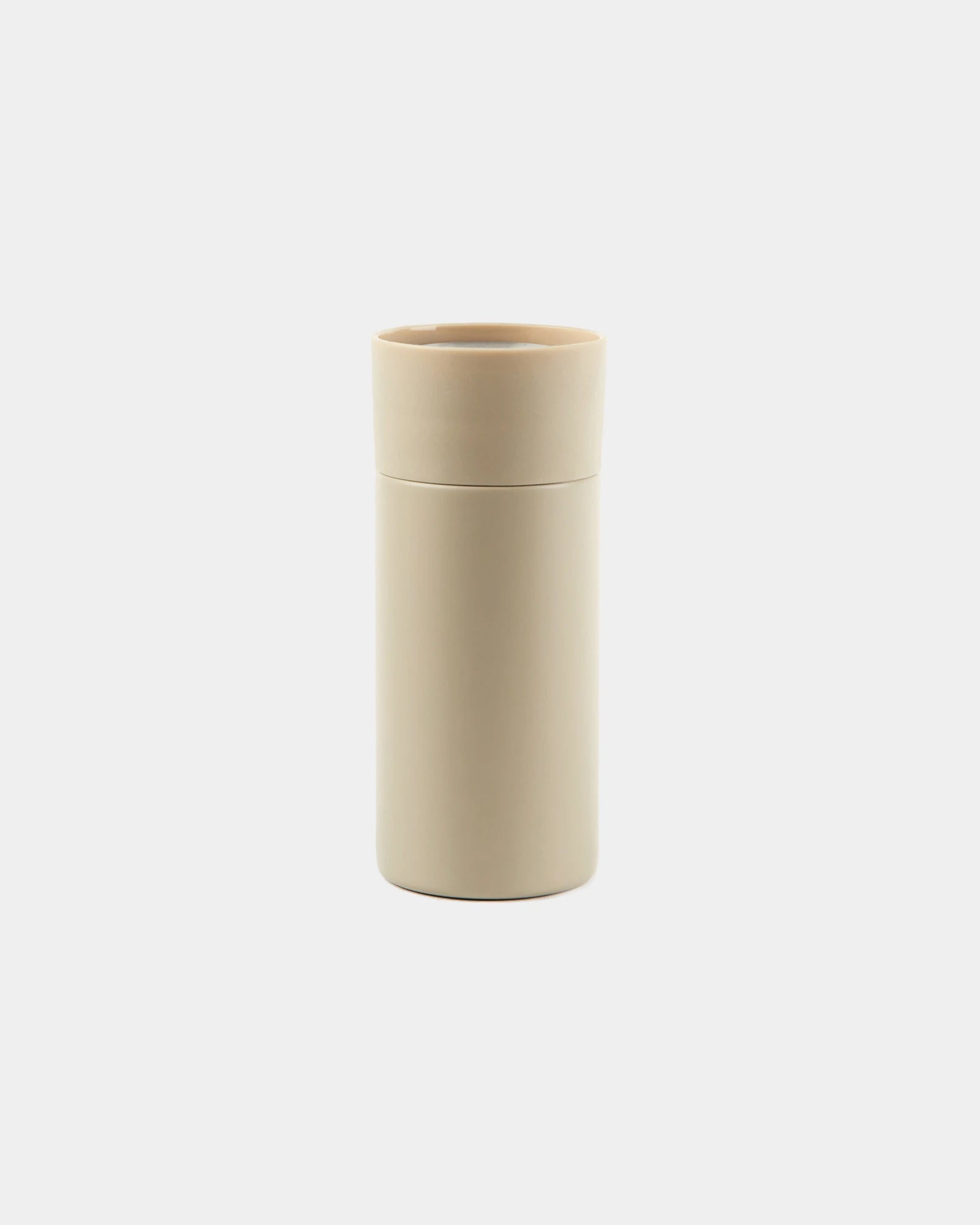 Custom insulated stainless steel mug Vinga Otis 300ml - Greige