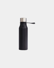 Custom stainless steel thermos Vinga Lean 450ml - Black