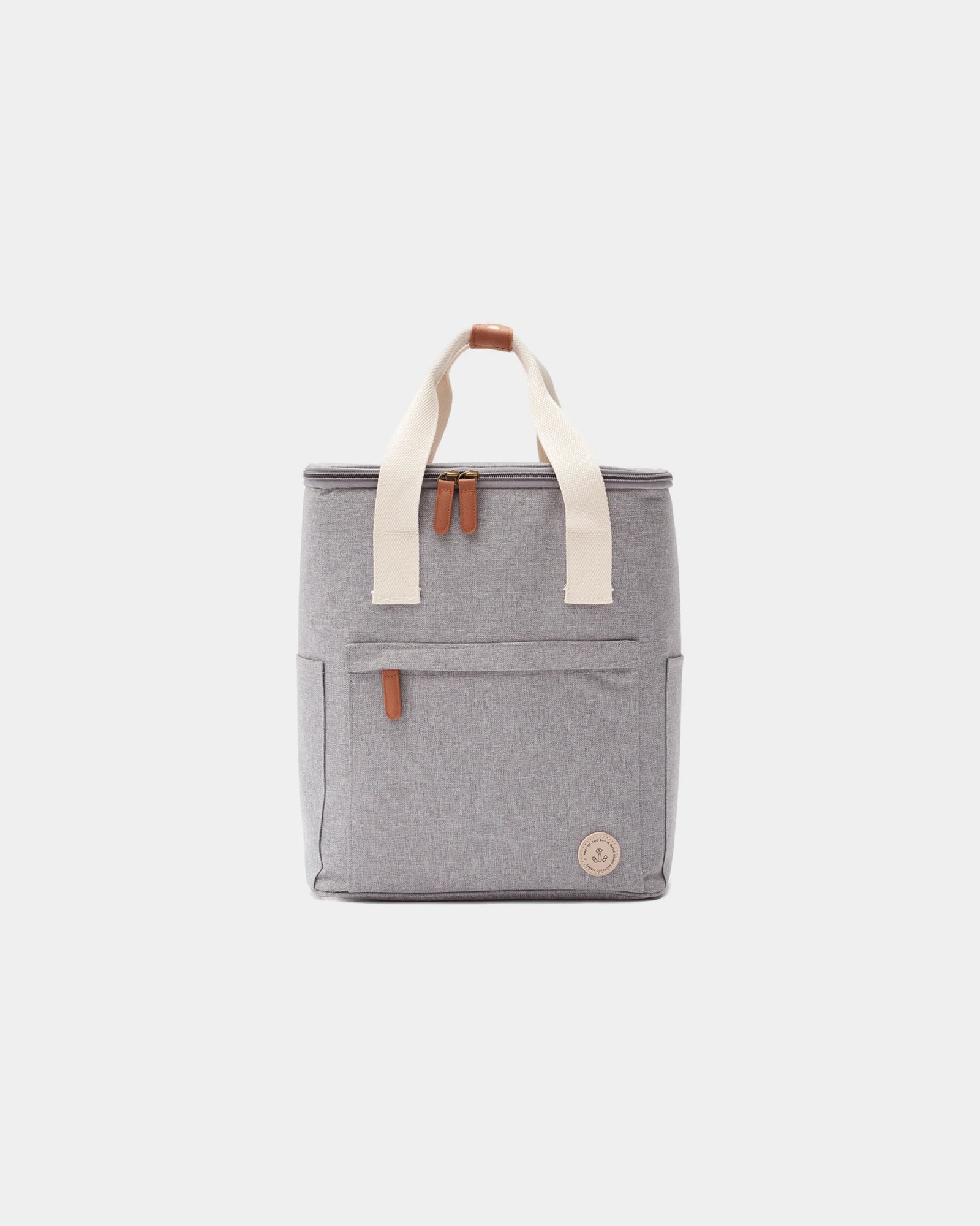 Custom eco-friendly insulated backpack Vinga Sortino - Grey