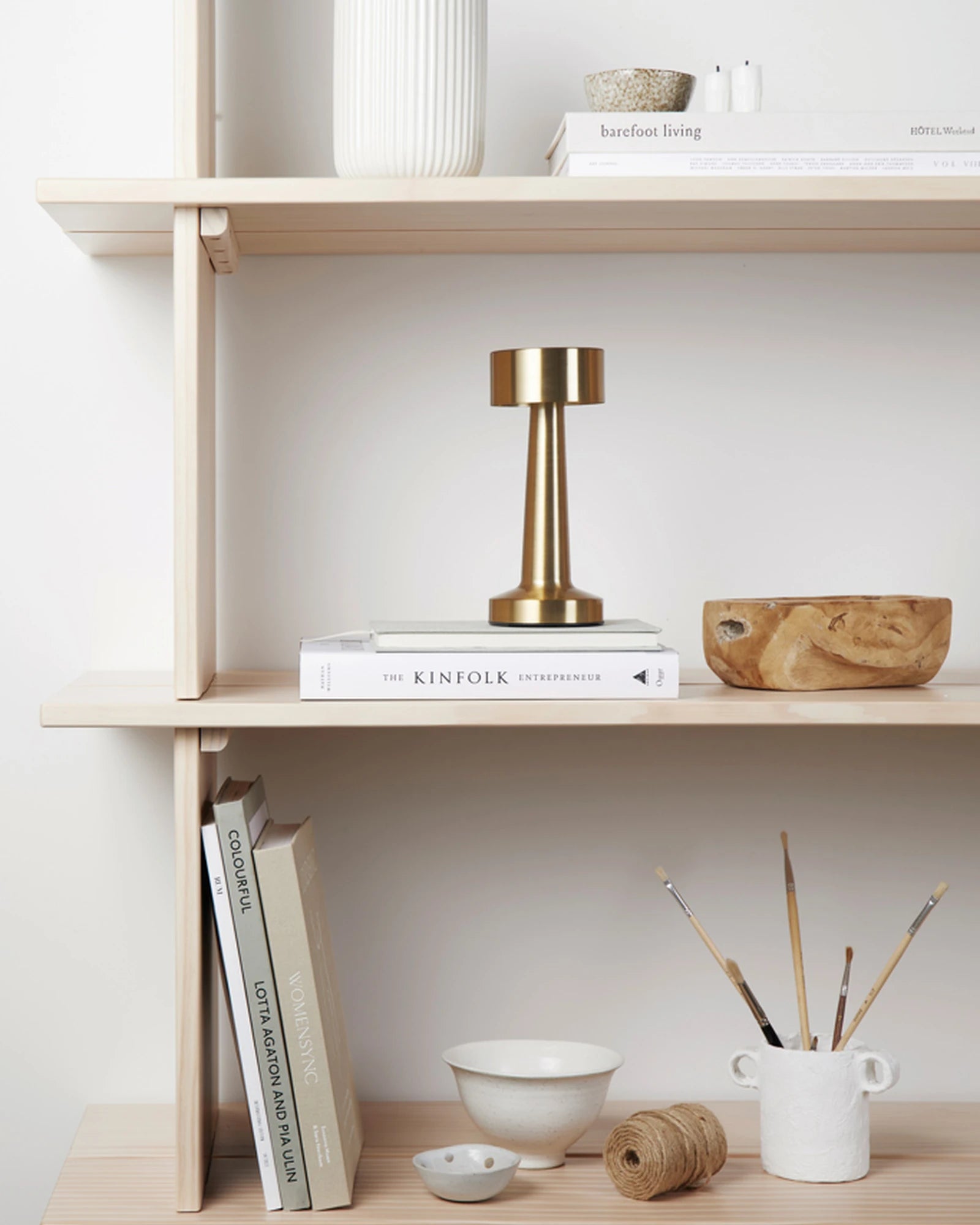 Custom recycled ABS table lamp Vinga Maris - 14