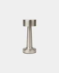 Custom recycled ABS table lamp Vinga Maris - Silver Grey