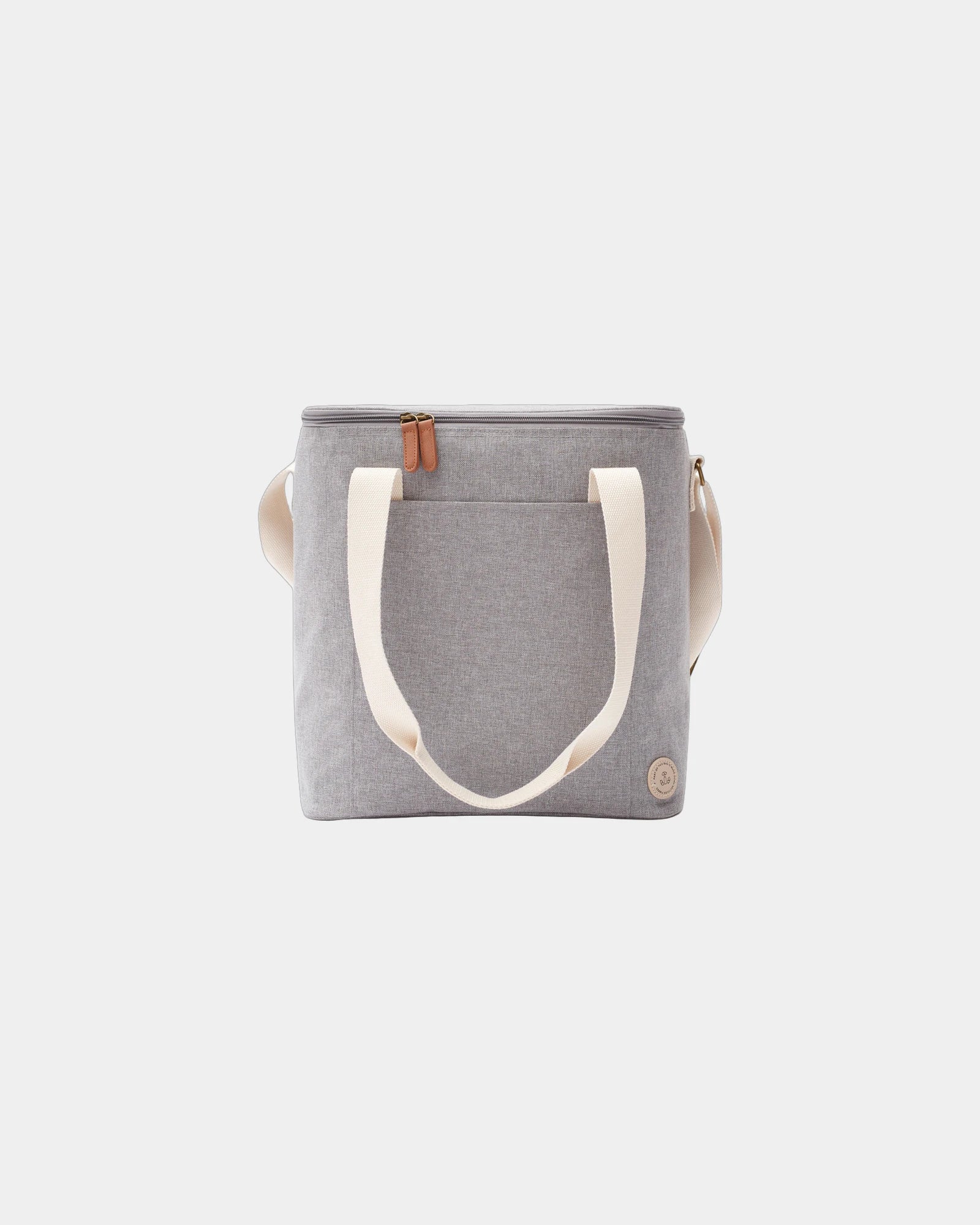 Custom insulated PET cooler bag Vinga Sortino - Grey