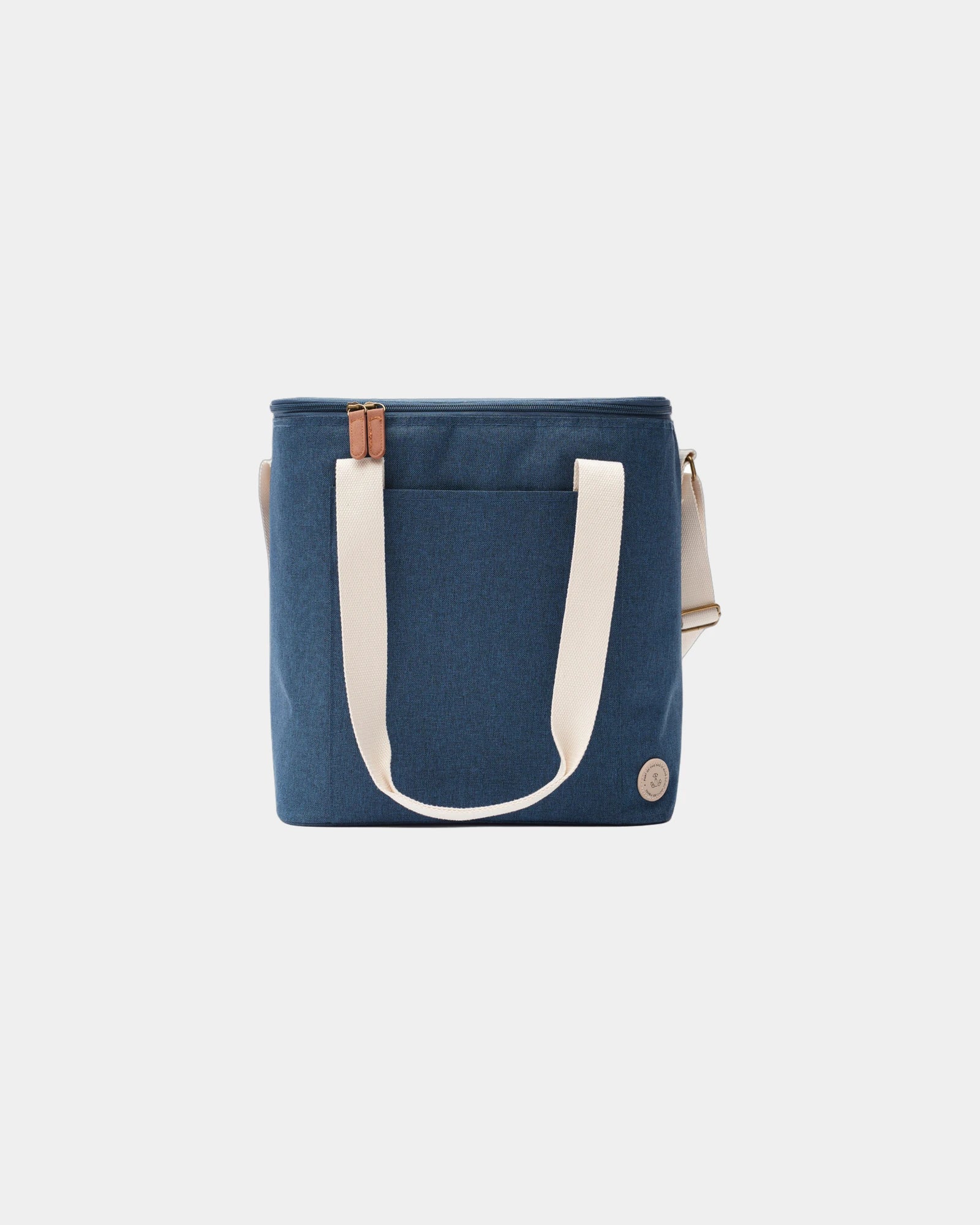Custom insulated PET cooler bag Vinga Sortino - Blue