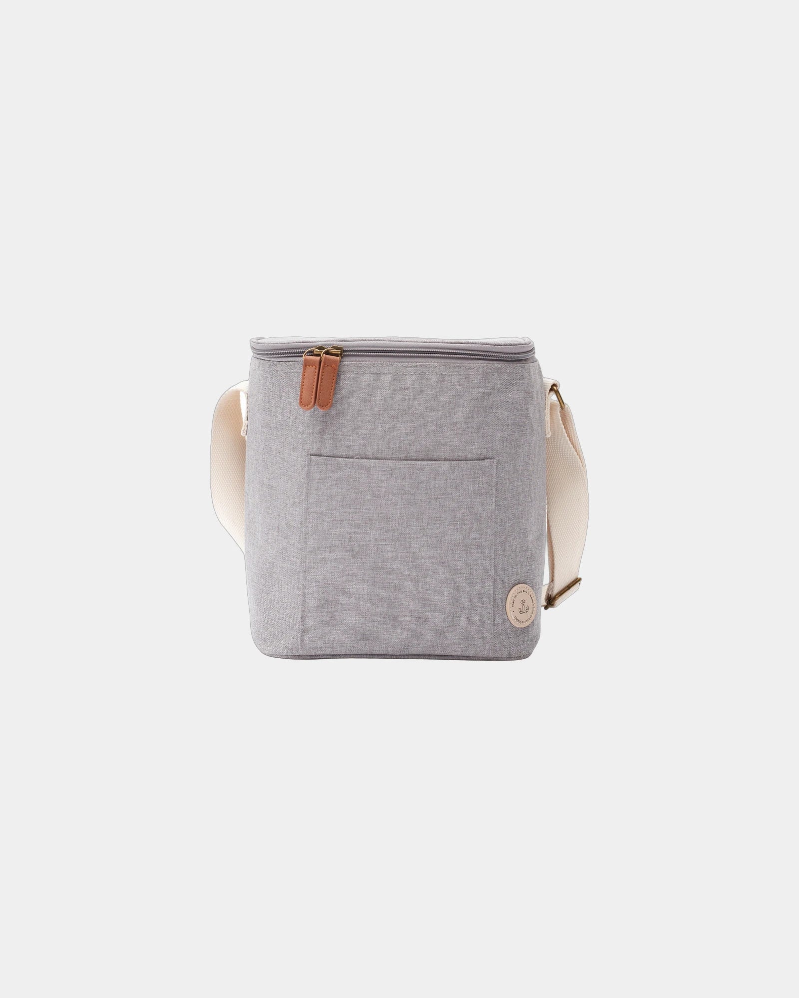 Custom promotional insulated PET cooler bag Vinga Sortino - Grey