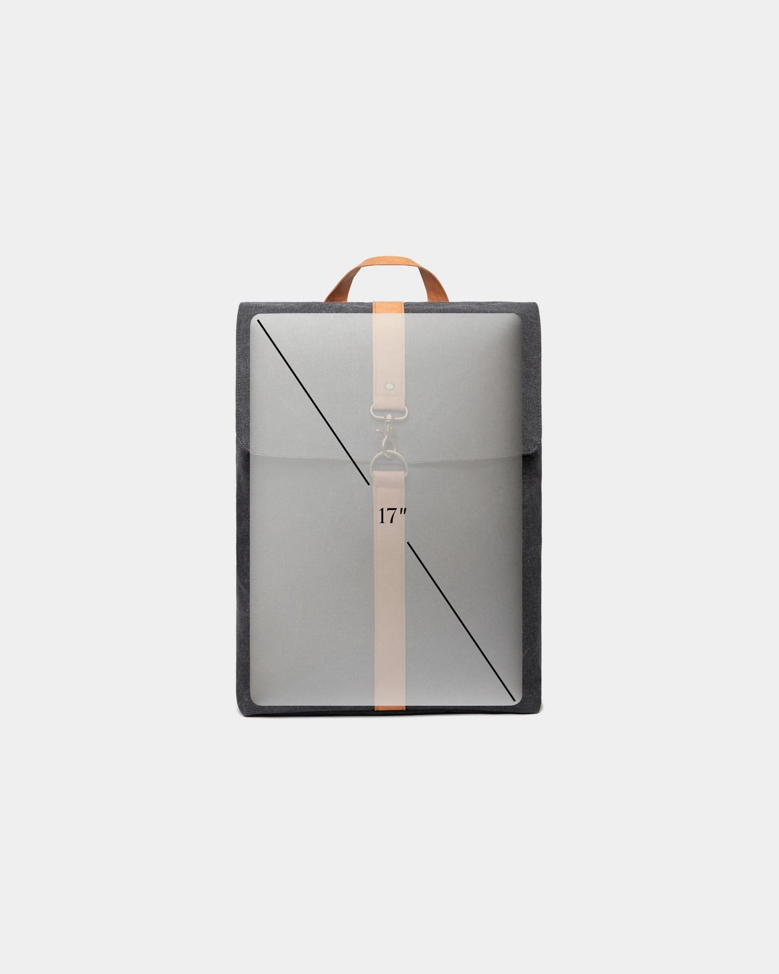 Custom recycled polyester backpack Vinga Bosler - 7