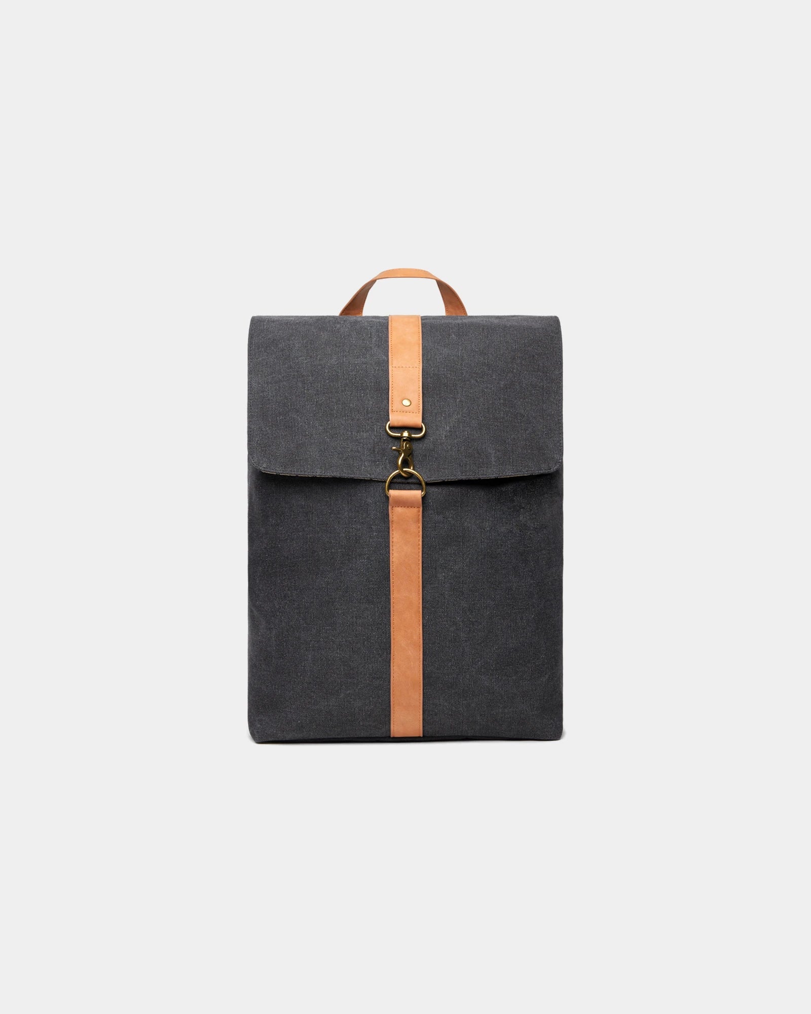 Custom recycled polyester backpack Vinga Bosler - Black