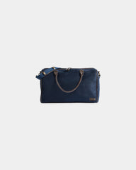 Custom polyester weekend bag Vinga Hunton - Blue