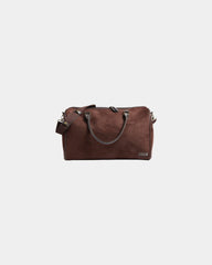 Custom polyester weekend bag Vinga Hunton - Brown