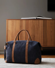 Custom recycled canvas duffle bag Vinga Bosler - 13