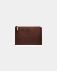 Custom polyester laptop bag Vinga Hunton - Brown