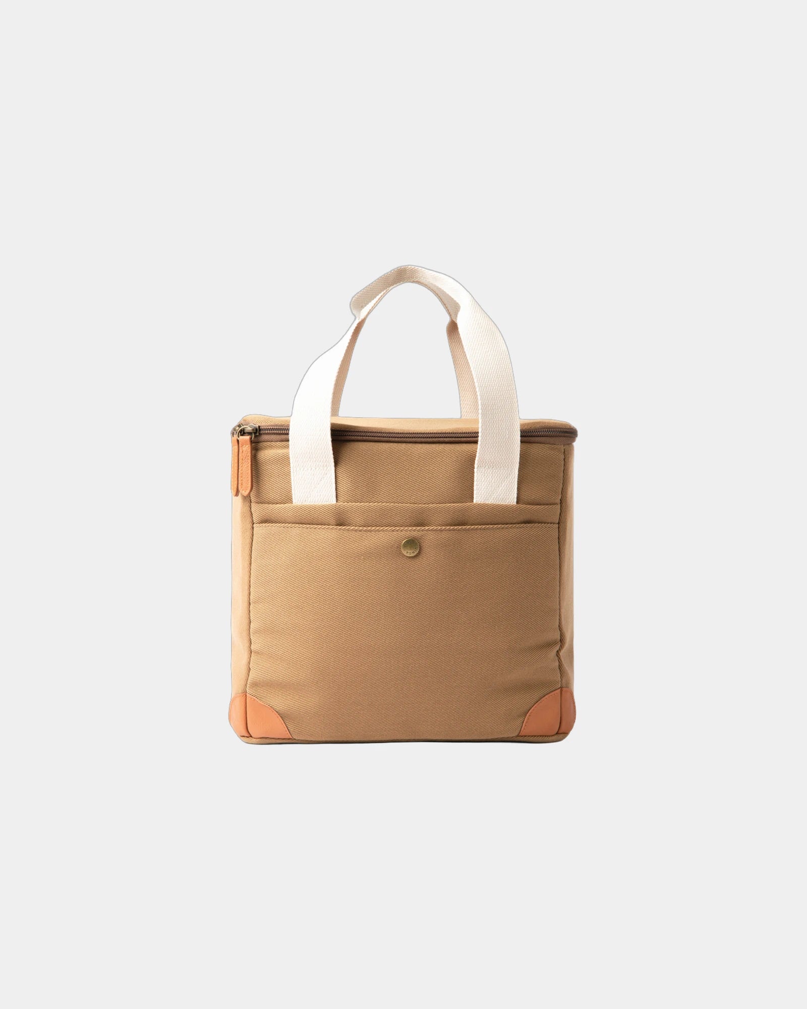 Custom insulated rPET cooler bag Vinga Sloane - Brown