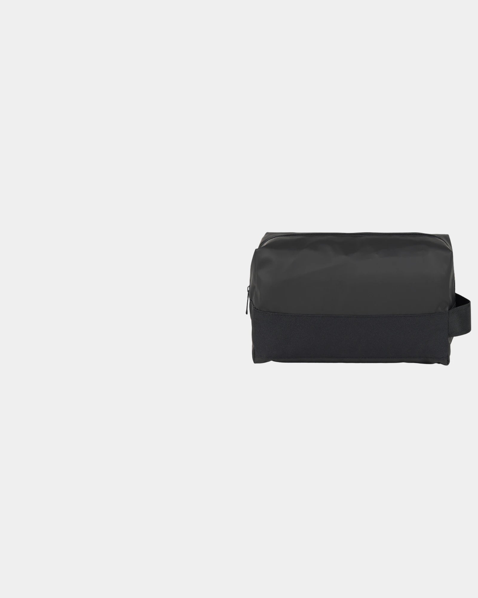 Custom recycled polyester travel toiletry bag Vinga Livorno - Black