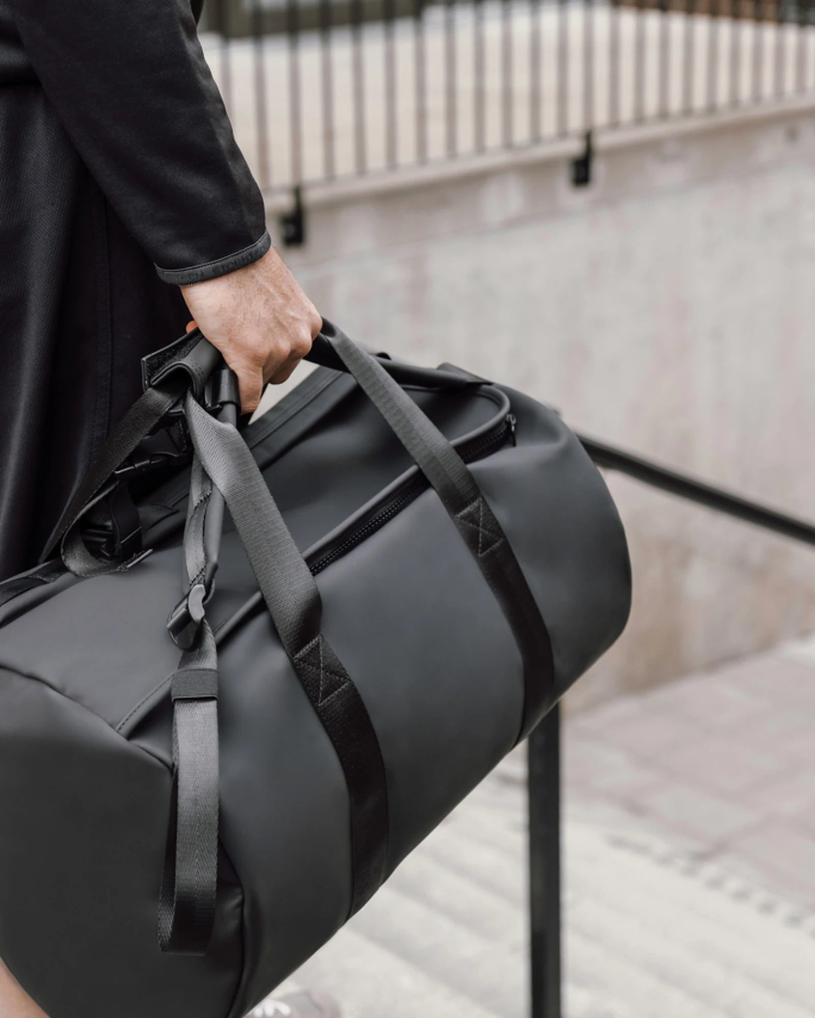 Custom recycled polyester weekend bag Vinga Baltimore - 3