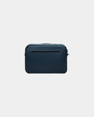 Custom recycled polyester laptop backpack Vinga Baltimore - Navy