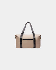 Custom recycled polyester weekend bag Vinga Baltimore - Greige