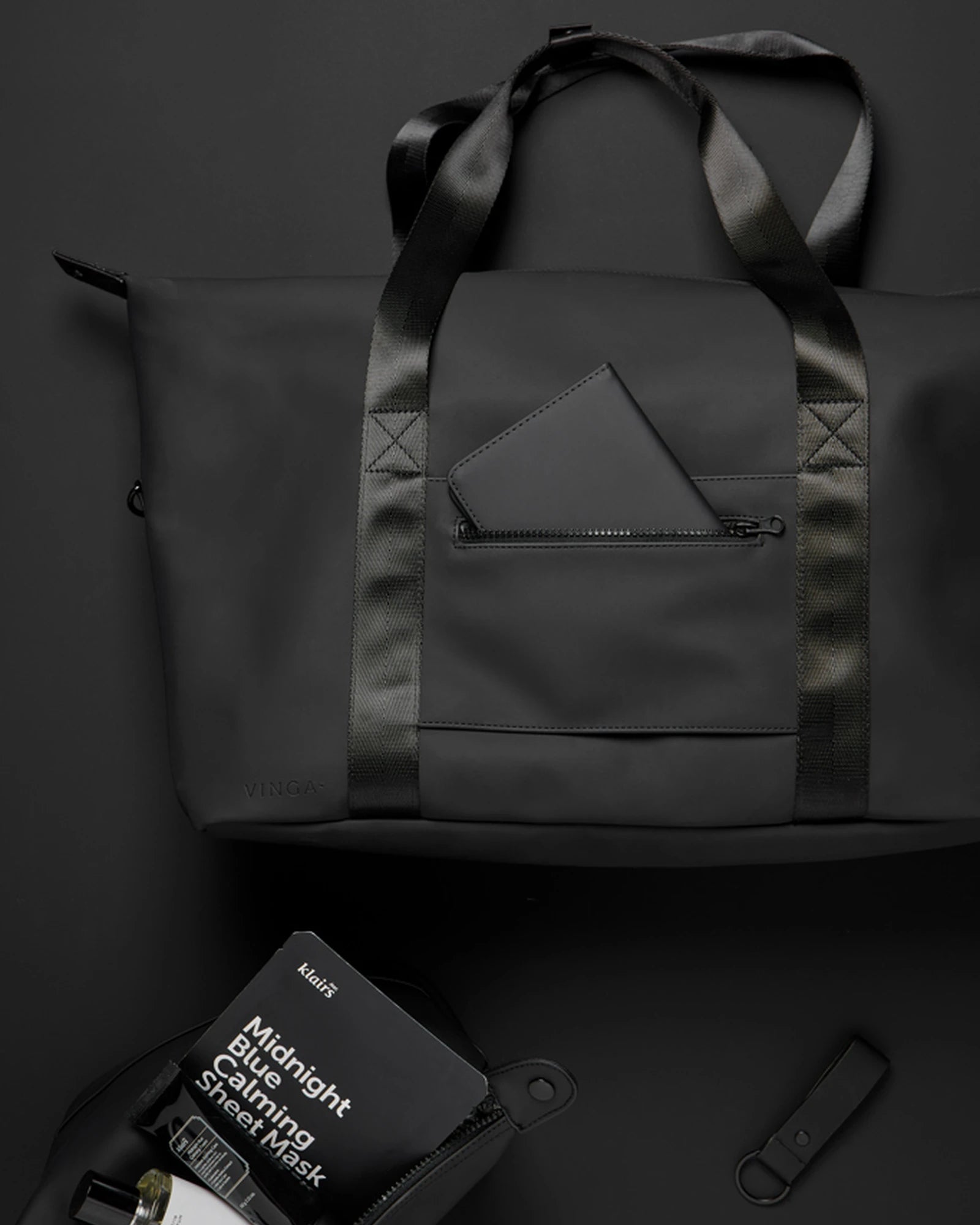 Custom recycled polyester weekend bag Vinga Baltimore - 8