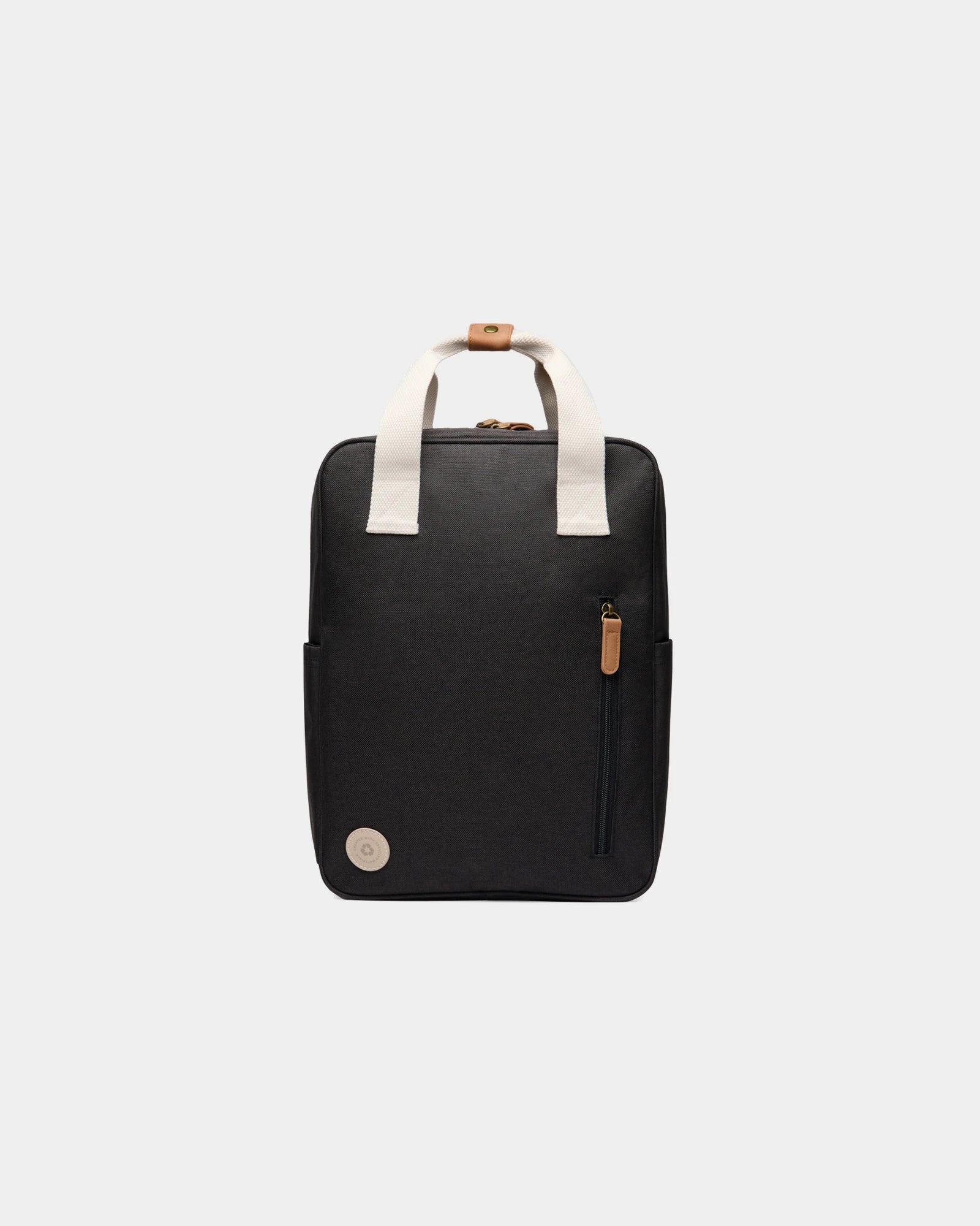 Custom recycled polyester backpack Vinga Sortino - 1