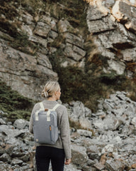 Custom recycled polyester backpack Vinga Sortino - 16