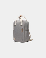 Custom recycled polyester backpack Vinga Sortino - Grey