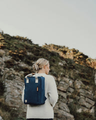 Custom recycled polyester backpack Vinga Sortino - 22