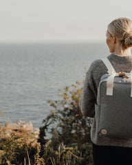 Custom recycled polyester backpack Vinga Sortino - 15