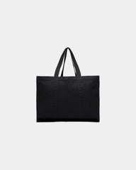 Custom promotional recycled canvas shopping bag Vinga Hilo - Black