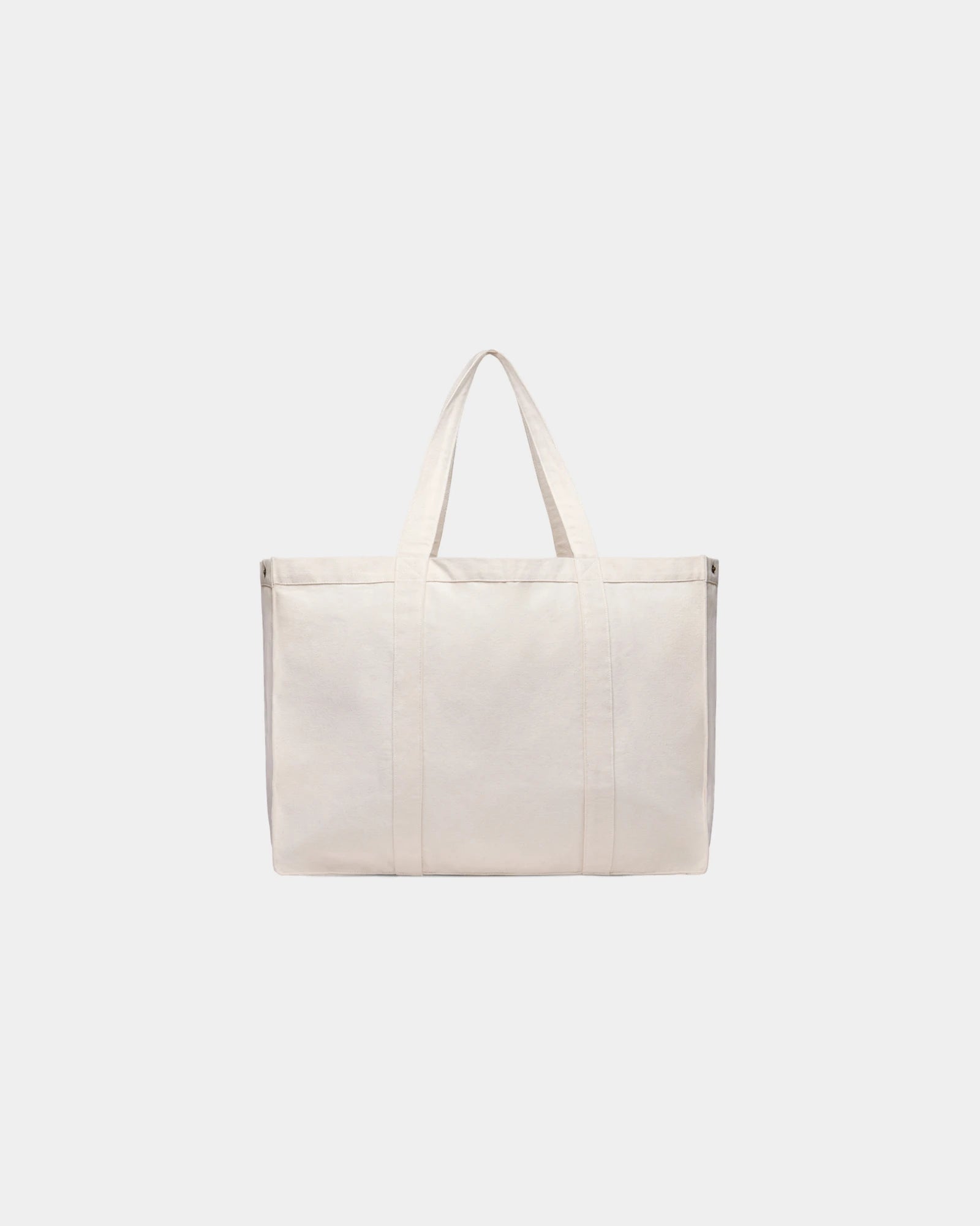 Custom promotional recycled canvas shopping bag Vinga Hilo - Off-White