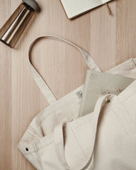 Custom promotional recycled canvas shopping bag Vinga Hilo - 4