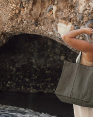 Custom promotional recycled canvas shopping bag Vinga Hilo - 10