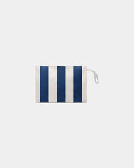 Custom recycled cotton toiletry bag Vinga Lagoa - Navy