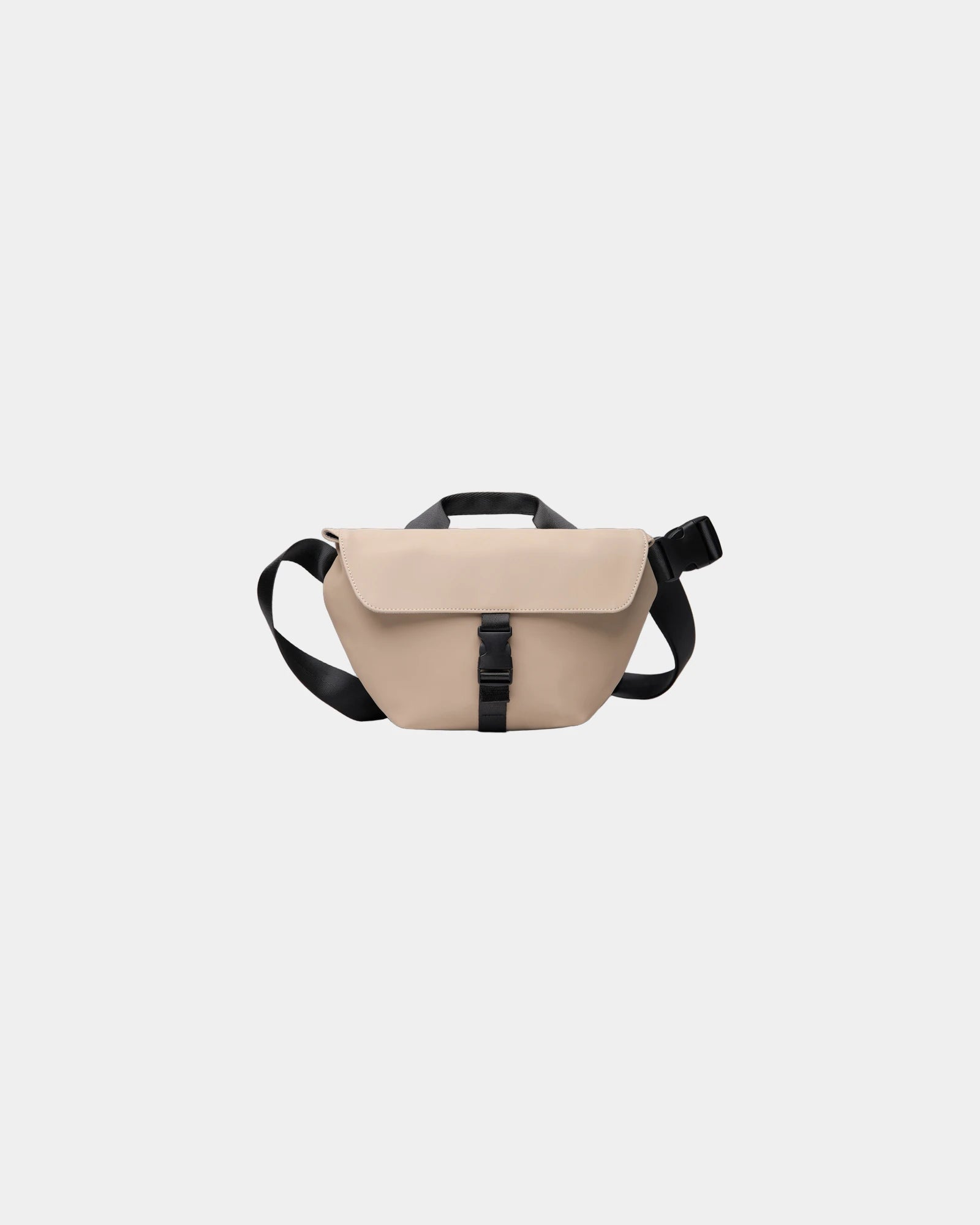 Custom promotional recycled polyester shoulder bag Vinga Baltimore - Greige