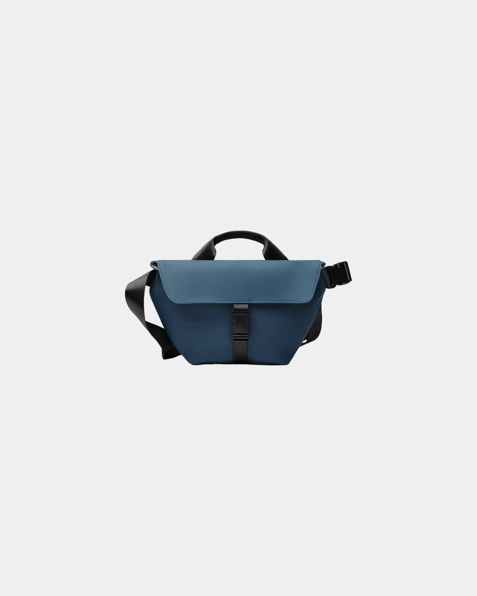 Custom promotional recycled polyester shoulder bag Vinga Baltimore - Navy