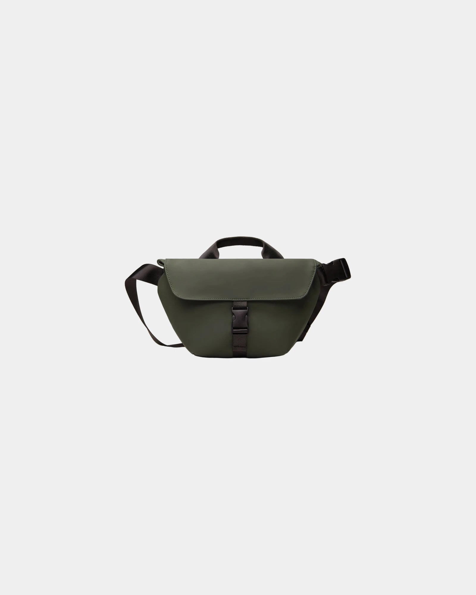 Custom promotional recycled polyester shoulder bag Vinga Baltimore - Green