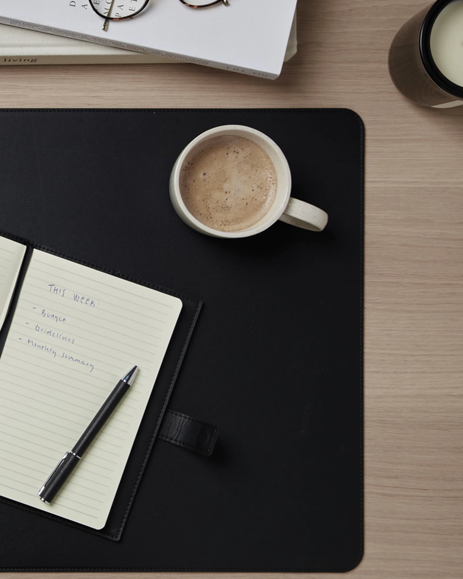 Custom recycled polyester notebook Vinga Timo - 4