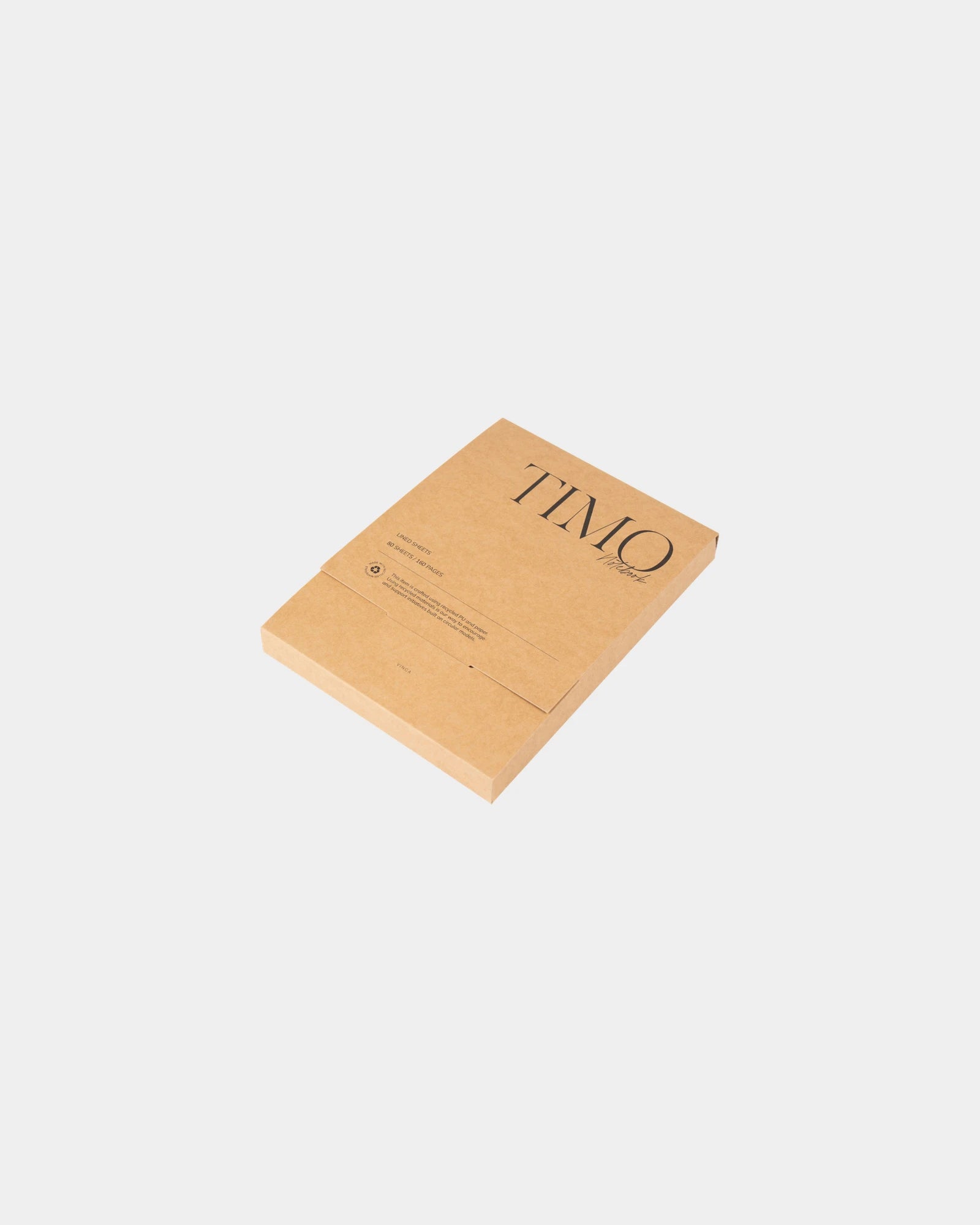 Custom recycled polyester notebook Vinga Timo - 6