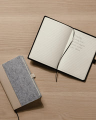 Custom recycled felt notebook Vinga Albon - 6