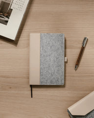 Custom recycled felt notebook Vinga Albon - 7