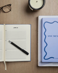 Custom GRS recycled paper A5 notebook Vinga One Memory - 4