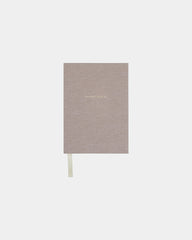 Custom GRS recycled paper notebook Vinga Thankfulness - Beige