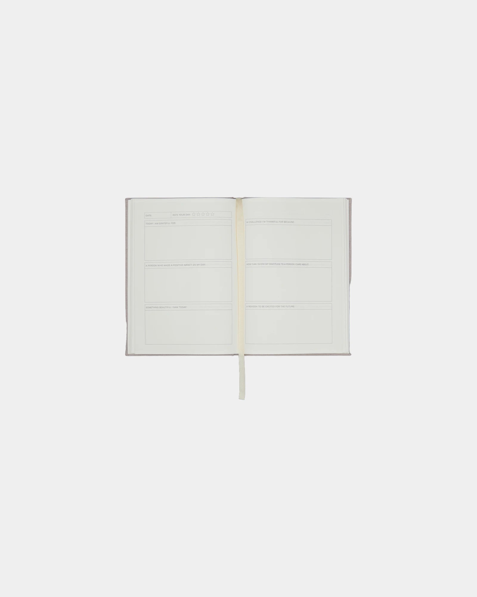 Custom GRS recycled paper notebook Vinga Thankfulness - 1