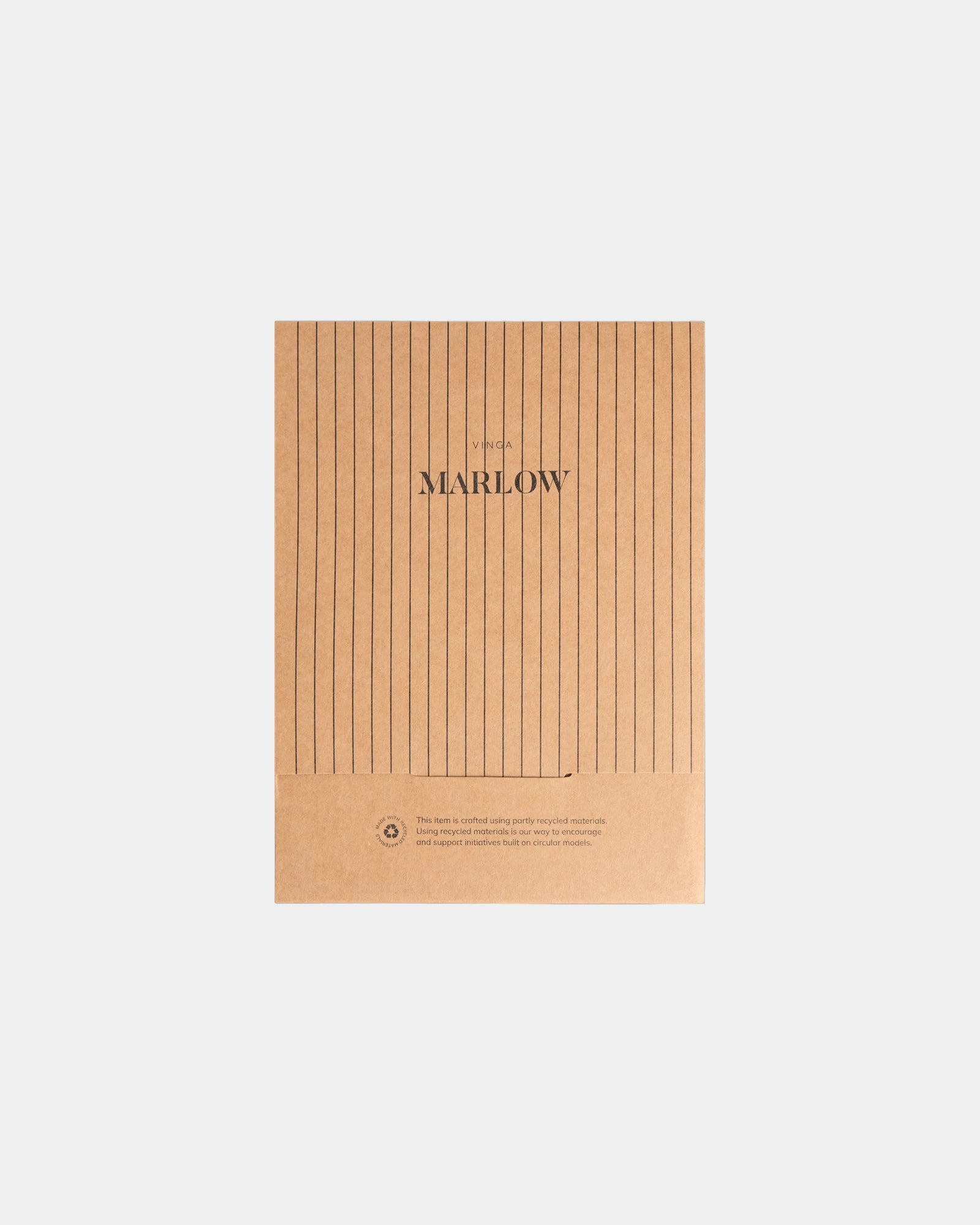 Custom recycled paper notebook Vinga Marlow - 4