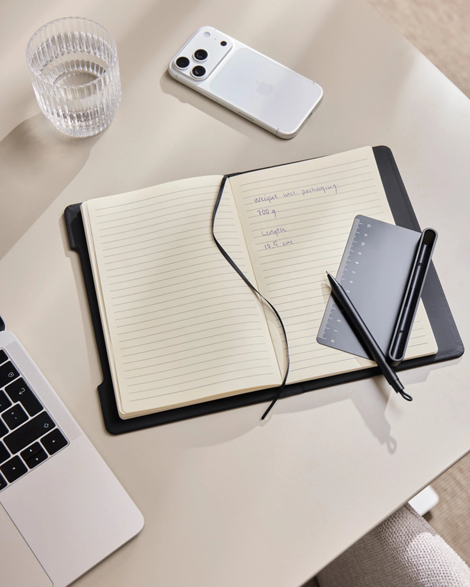 Custom recycled paper notebook Vinga Baltimore RCS - 5