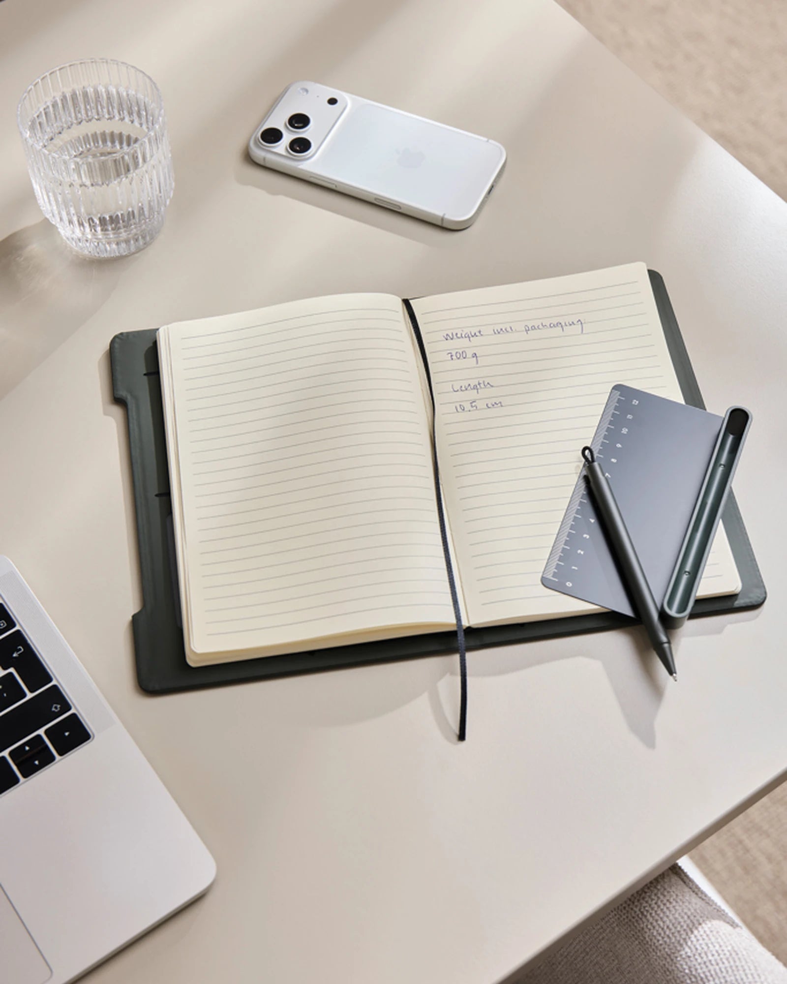 Custom recycled paper notebook Vinga Baltimore RCS - 12