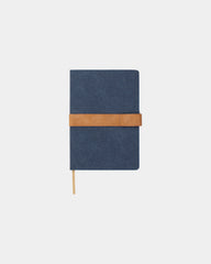 Custom recycled paper notebook Vinga Bosler - Navy