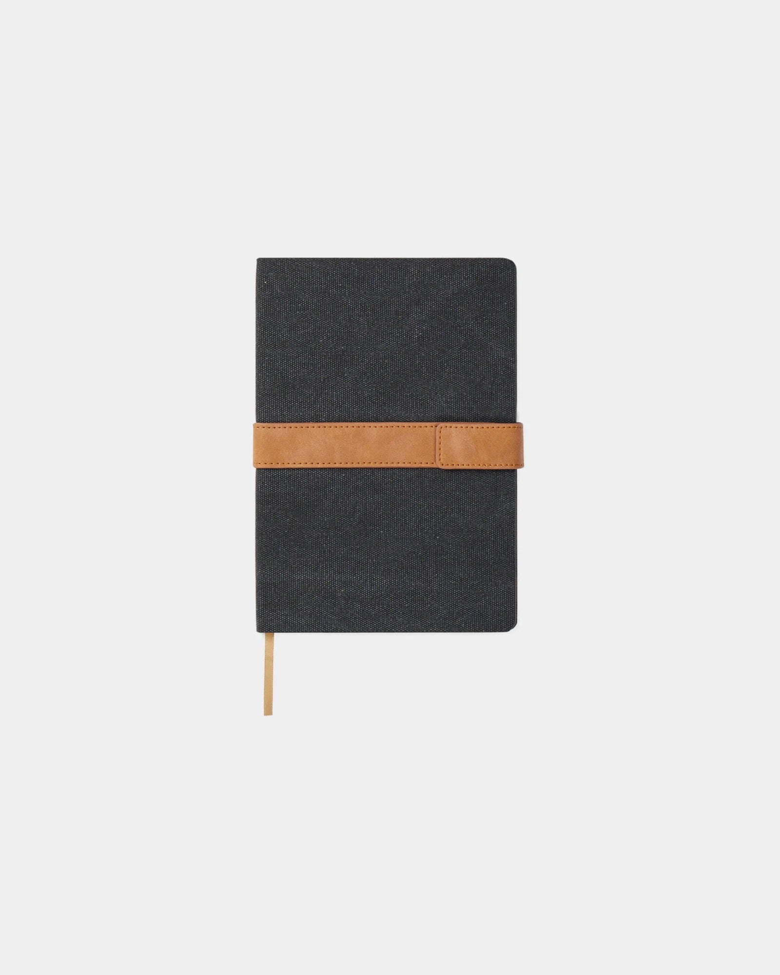 Custom recycled paper notebook Vinga Bosler - Black