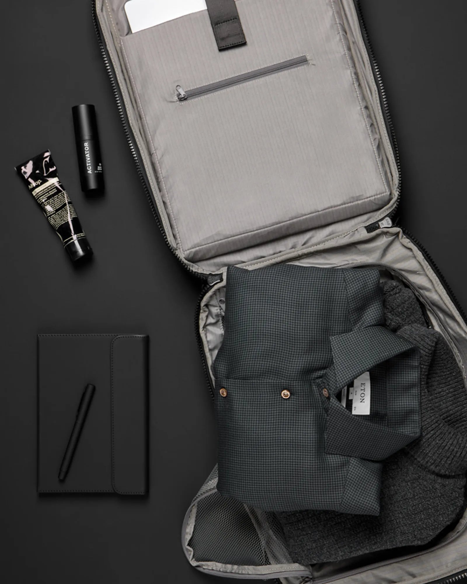 Custom recycled polyester backpack Vinga Baltimore - 8