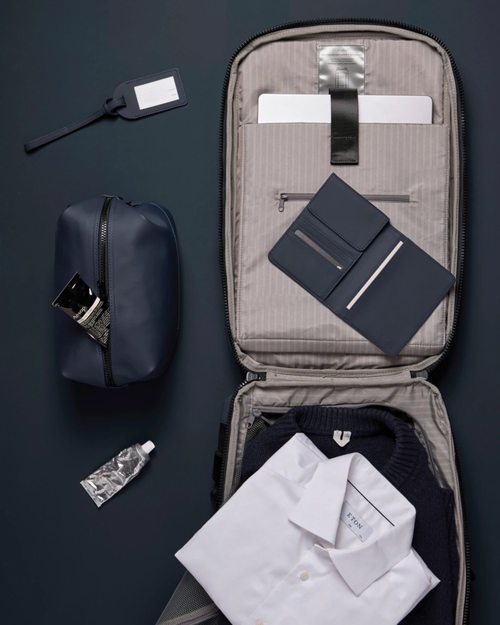 Custom recycled polyester backpack Vinga Baltimore - 34