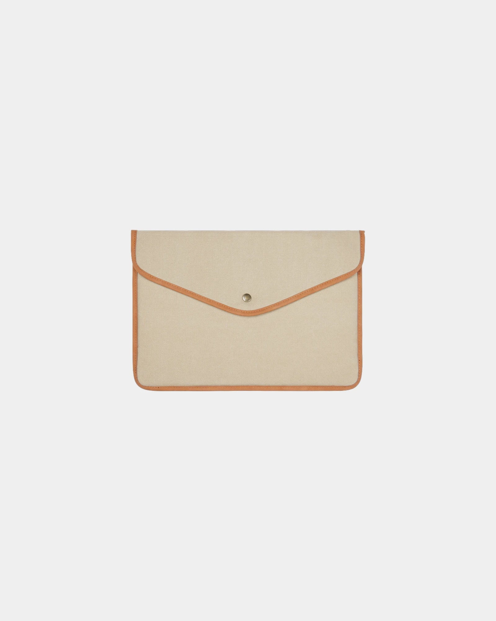 Custom promotional recycled polyester laptop sleeve Vinga Bosler - Beige