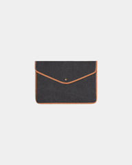 Custom promotional recycled polyester laptop sleeve Vinga Bosler - Black