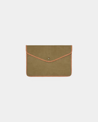 Custom promotional recycled polyester laptop sleeve Vinga Bosler - Green